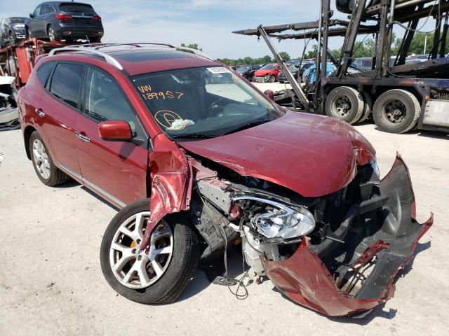 NISSAN ROGUE S 2011 with VIN JN8AS5MT3BW189957 - Photo from auction