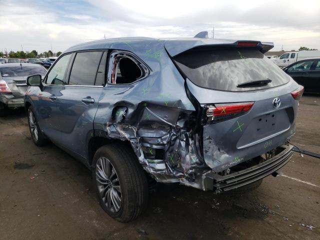 Photo 3 from auction – 2022 TOYOTA HIGHLANDER with VIN 5TDEBRCH8NS082487