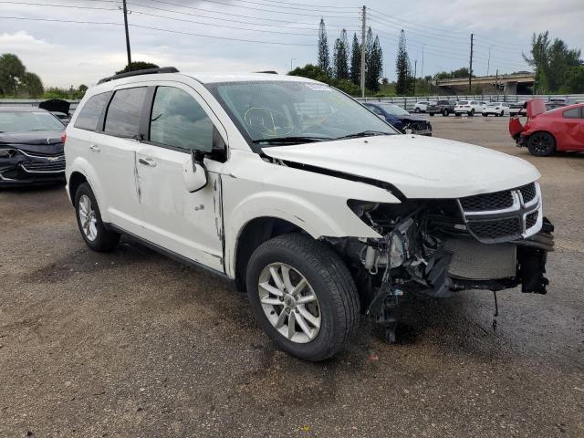 DODGE JOURNEY SX 2018 with VIN 3C4PDCBGXJT254267 - Photo from auction