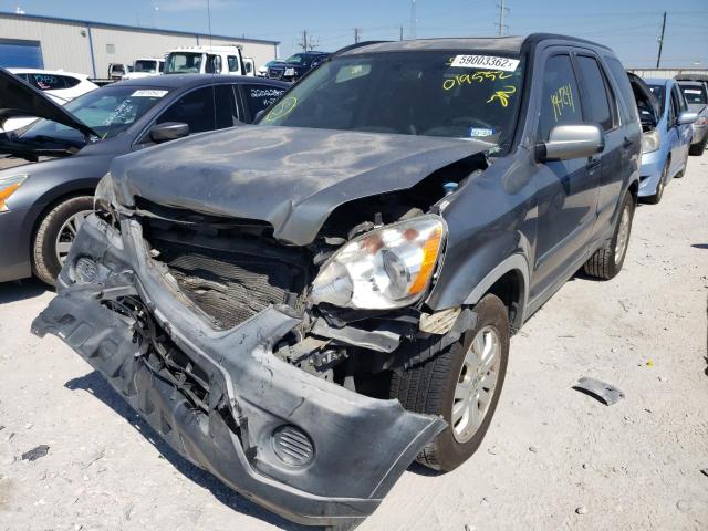 Photo 2 from auction – 2006 HONDA CR-V EX with VIN JHLRD68876C019552