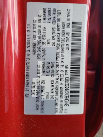 Photo 10 from auction – 2021 MAZDA CX-30 PREM with VIN 3MVDMBDY2MM307480