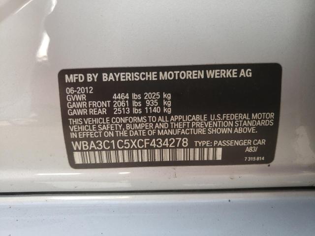 Photo 10 from auction – 2012 BMW 328 I SULE with VIN WBA3C1C5XCF434278
