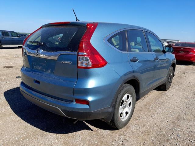 Photo 4 from auction – 2015 HONDA CR-V LX with VIN 2HKRM4H38FH636596