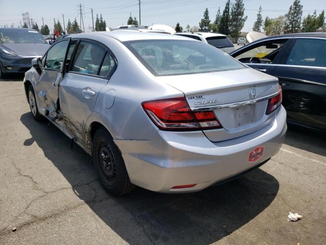 Photo 3 from auction – 2014 HONDA CIVIC LX with VIN 19XFB2F56EE029603