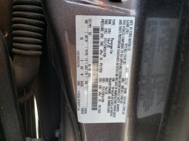 Photo 10 from auction – 2014 FORD FOCUS with VIN 1FADP3F23EL418555