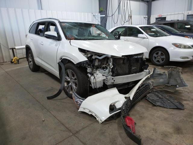 TOYOTA HIGHLANDER 2015 with VIN 5TDJKRFH8FS203207 - Photo from auction