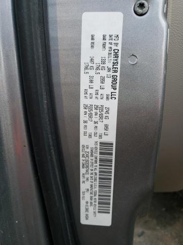 Photo 10 from auction – 2013 CHRYSLER TOWN & COU with VIN 2C4RC1BG5DR674431