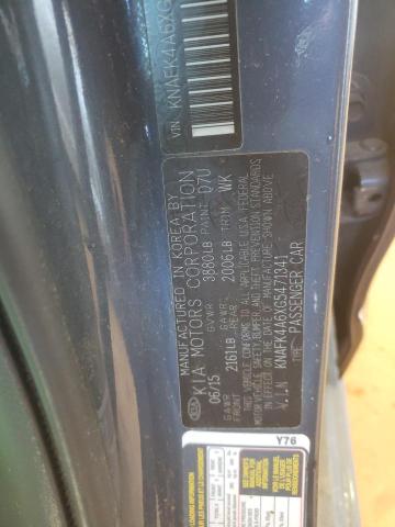 Photo 10 from auction – 2016 KIA FORTE LX with VIN KNAFK4A6XG5471341