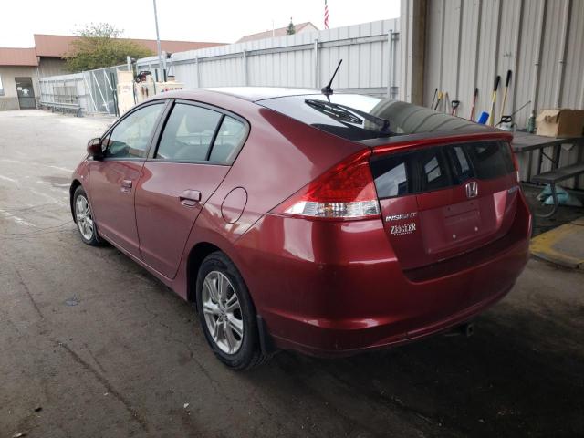 Photo 3 from auction – 2010 HONDA INSIGHT EX with VIN JHMZE2H73AS018891
