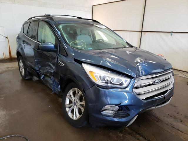 Photo 1 from auction – 2018 FORD ESCAPE SEL with VIN 1FMCU9HD8JUA62801