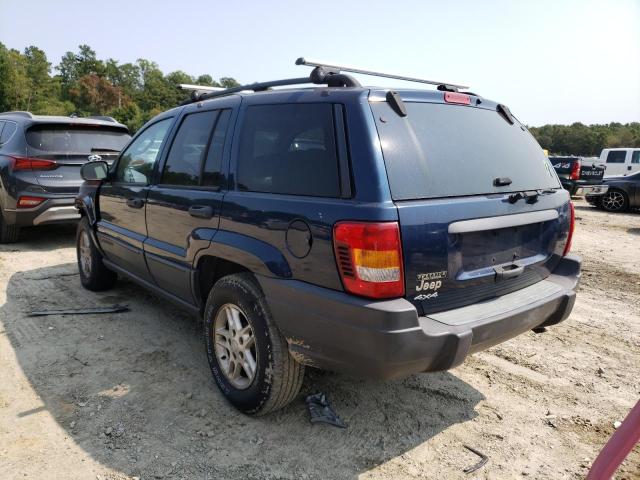 Photo 3 from auction – 2003 JEEP GRAND CHER with VIN 1J4GW48S53C557154