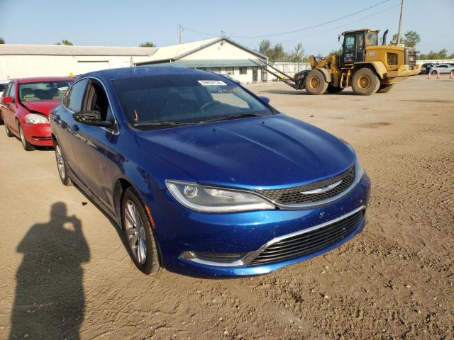 CHRYSLER 200 LIMITE 2015 with VIN 1C3CCCAB3FN708278 - Photo from auction