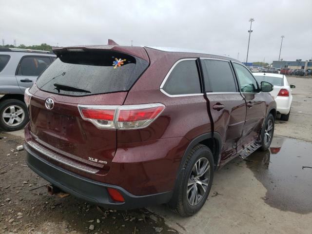 Photo 4 from auction – 2016 TOYOTA HIGHLANDER with VIN 5TDJKRFHXGS226943