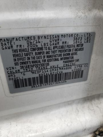 Photo 10 from auction – 2016 NISSAN SENTRA S with VIN 3N1AB7AP2GY306106