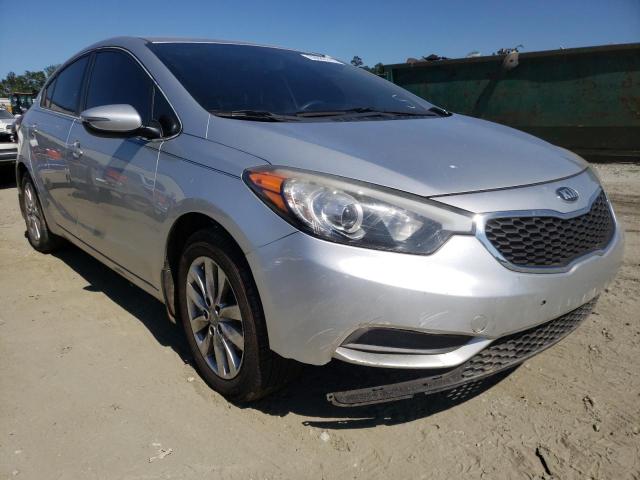 KIA FORTE LX 2014 with VIN KNAFX4A69E5217683 - Photo from auction