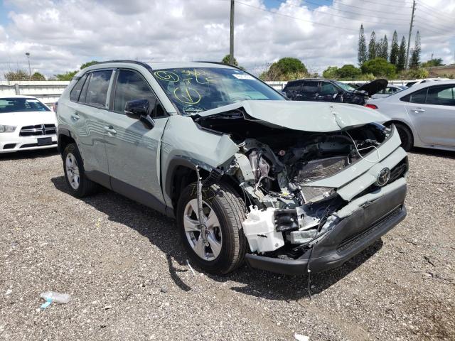 TOYOTA RAV4 XLE 2019 with VIN 2T3W1RFVXKW001914 - Photo from auction