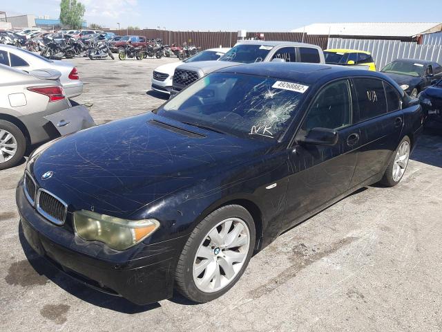 Photo 2 from auction – 2003 BMW 745 LI with VIN WBAGN63453DR18984