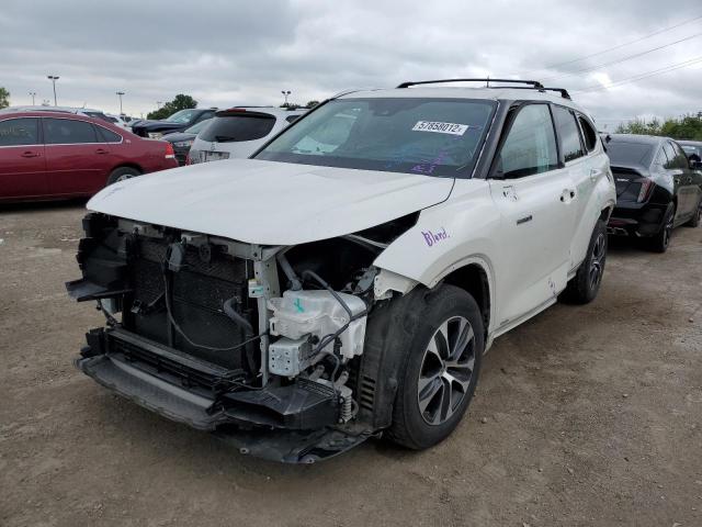 Photo 2 from auction – 2020 TOYOTA HIGHLANDER with VIN 5TDGBRCH0LS509344