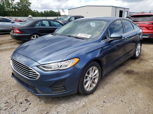 Photo 2 from auction – 2019 FORD FUSION SE with VIN 3FA6P0HD1KR160636