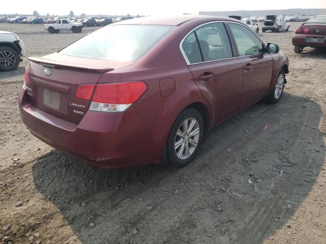 Photo 4 from auction – 2011 SUBARU LEGACY 2.5 with VIN 4S3BMBG69B3213761