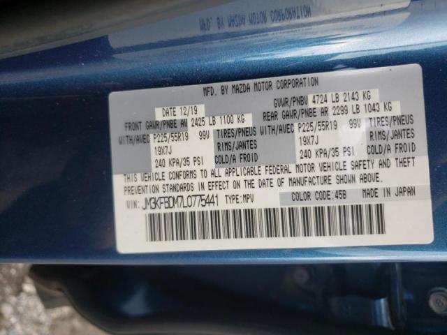 Photo 10 from auction – 2020 MAZDA CX-5 GRAND with VIN JM3KFBDM7L0775441