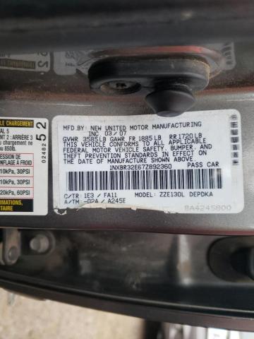 Photo 10 from auction – 2007 TOYOTA COROLLA CE with VIN 1NXBR32E67Z892360