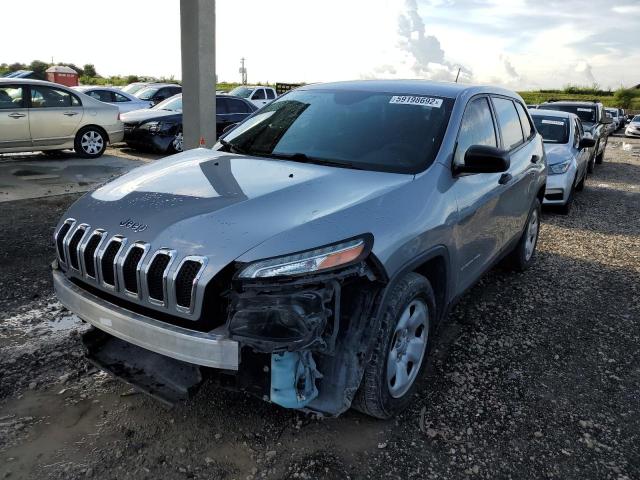 Photo 2 from auction – 2015 JEEP CHEROKEE S with VIN 1C4PJLAB5FW531357