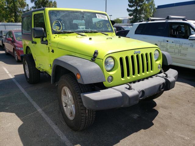 Photo 1 from auction – 2016 JEEP WRANGLER S with VIN 1C4GJWAG6GL307630