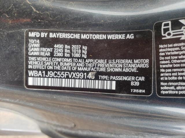 Photo 10 from auction – 2015 BMW M235XI with VIN WBA1J9C55FVX99148