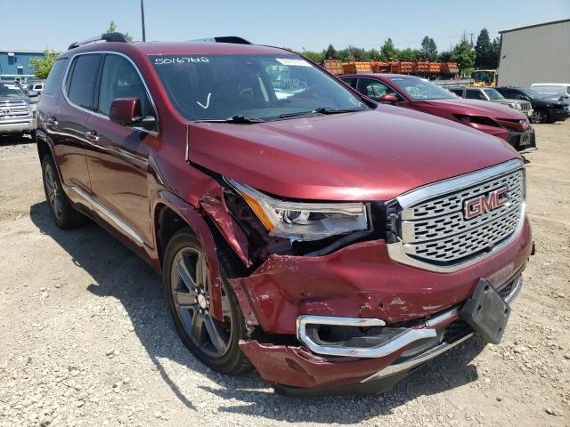 GMC ACADIA DEN 2017 with VIN 1GKKNXLS8HZ222359 - Photo from auction