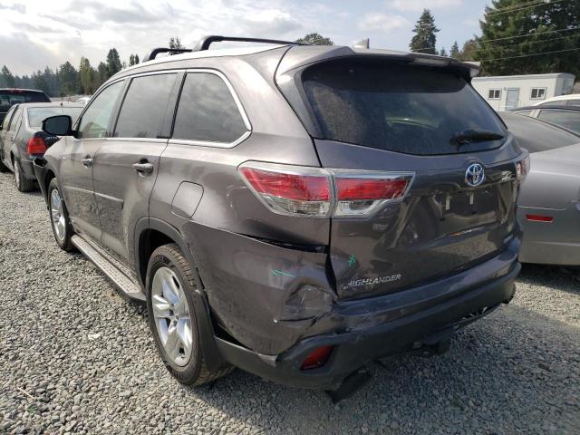 Photo 3 from auction – 2016 TOYOTA HIGHLANDER with VIN 5TDDCRFH4GS015067