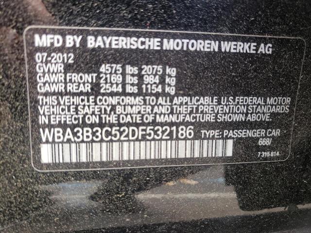 Photo 10 from auction – 2013 BMW 328 XI with VIN WBA3B3C52DF532186