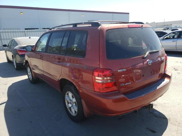 Photo 3 from auction – 2003 TOYOTA HIGHLANDER with VIN JTEHF21AX30149763