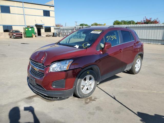 Фото 2 с аукциона – 2016 CHEVROLET TRAX 1LT с VIN 3GNCJLSB0GL139995