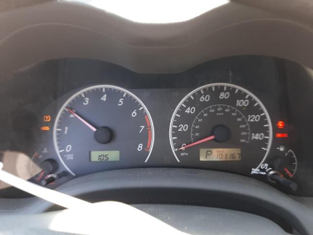 Photo 8 from auction – 2009 TOYOTA COROLLA BA with VIN 2T1BU40E99C009900