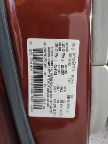 Photo 10 from auction – 2007 CHRYSLER TOWN & COU with VIN 2A4GP54L27R233030