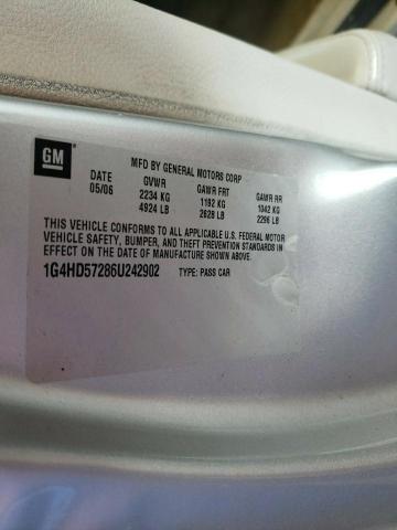 صورة رقم 10 من المزاد - 2006 BUICK LUCERNE CX مع VIN 1G4HD57286U242902