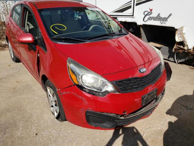 Photo 9 from auction – 2013 KIA RIO LX with VIN KNADM4A39D6307611