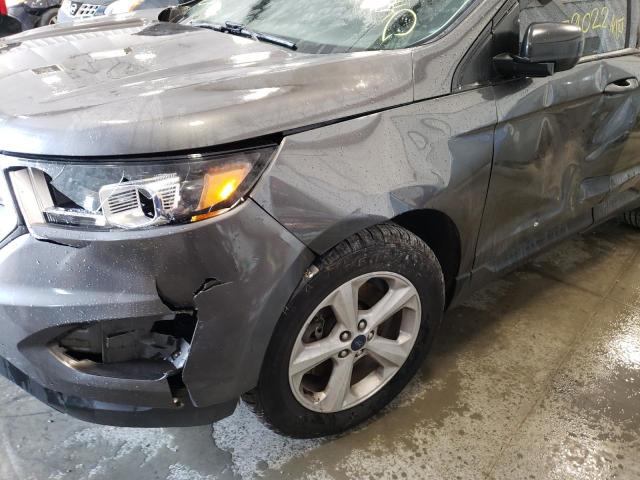 Photo 9 from auction – 2016 FORD EDGE SE with VIN 2FMPK4G91GBC16092