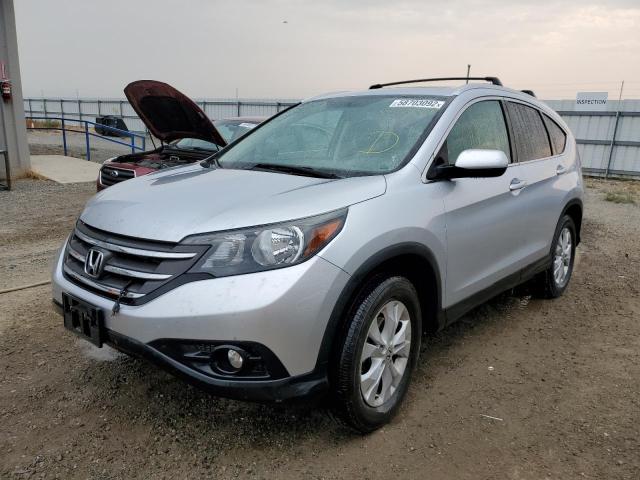 Photo 2 from auction – 2014 HONDA CR-V EXL with VIN 2HKRM4H79EH720587