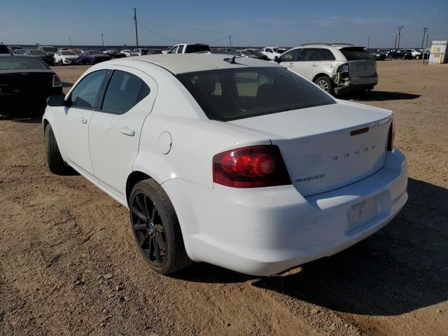 Photo 3 from auction – 2012 DODGE AVENGER SE with VIN 1C3CDZAB1CN238635