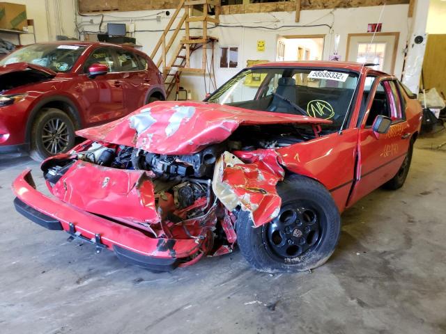 Photo 2 from auction – 1987 PORSCHE 924 S with VIN WP0AA0925HN454734