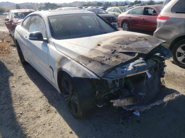 BMW 430I 2017 with VIN WBA4R7C56HK876611 - Photo from auction