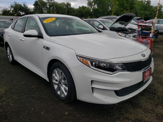 KIA OPTIMA LX 2018 with VIN 5XXGT4L37JG269941 - Photo from auction