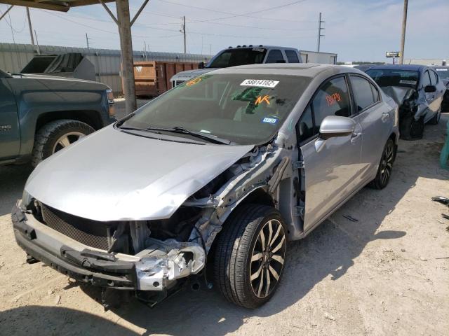 Photo 2 from auction – 2015 HONDA CIVIC EXL with VIN 19XFB2F9XFE083555