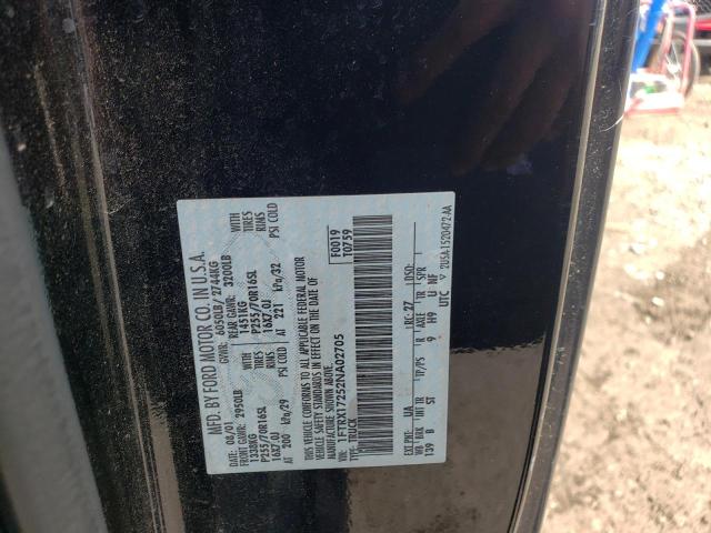 Photo 10 from auction – 2002 FORD F150 with VIN 1FTRX17252NA02705