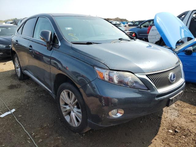 LEXUS RX 450 2010 with VIN JTJZB1BA6A2400175 - Photo from auction