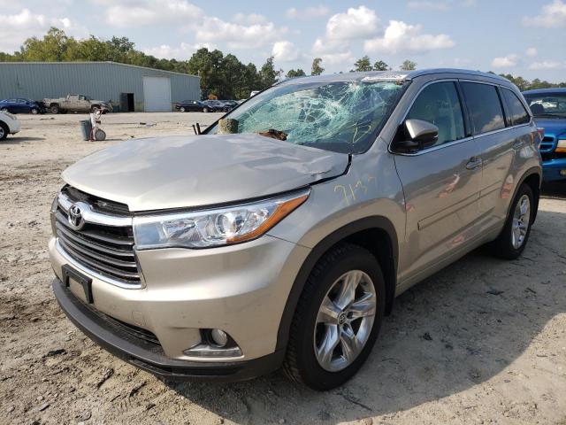 Photo 2 from auction – 2016 TOYOTA HIGHLANDER with VIN 5TDDKRFH5GS233392