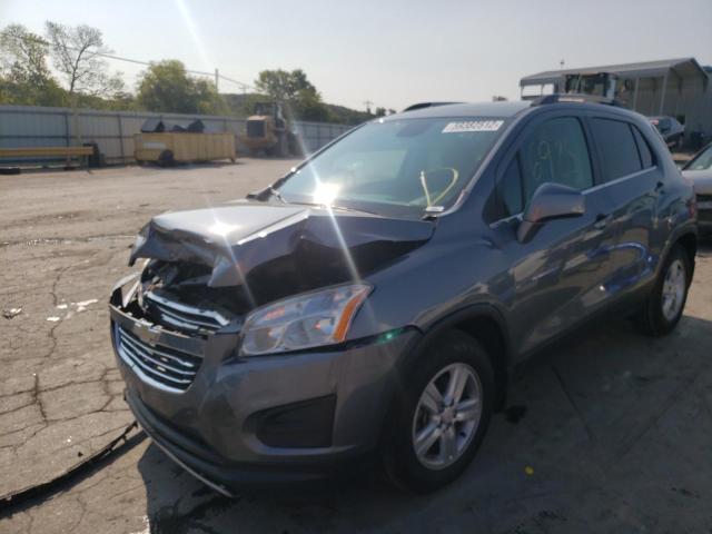 Photo 2 from auction – 2015 CHEVROLET TRAX 1LT with VIN KL7CJLSB1FB115324