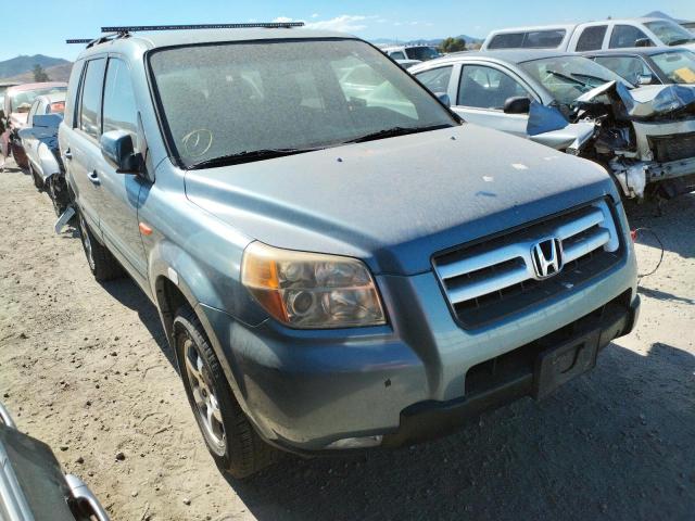 HONDA PILOT EX 2006 with VIN 5FNYF28446B018211 - Photo from auction